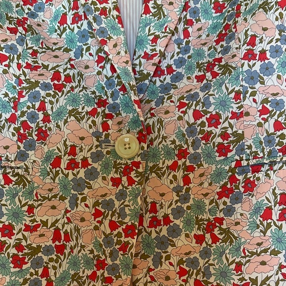 J. Crew Campbell Floral Liberty One Button Blazer - Picture 5 of 5